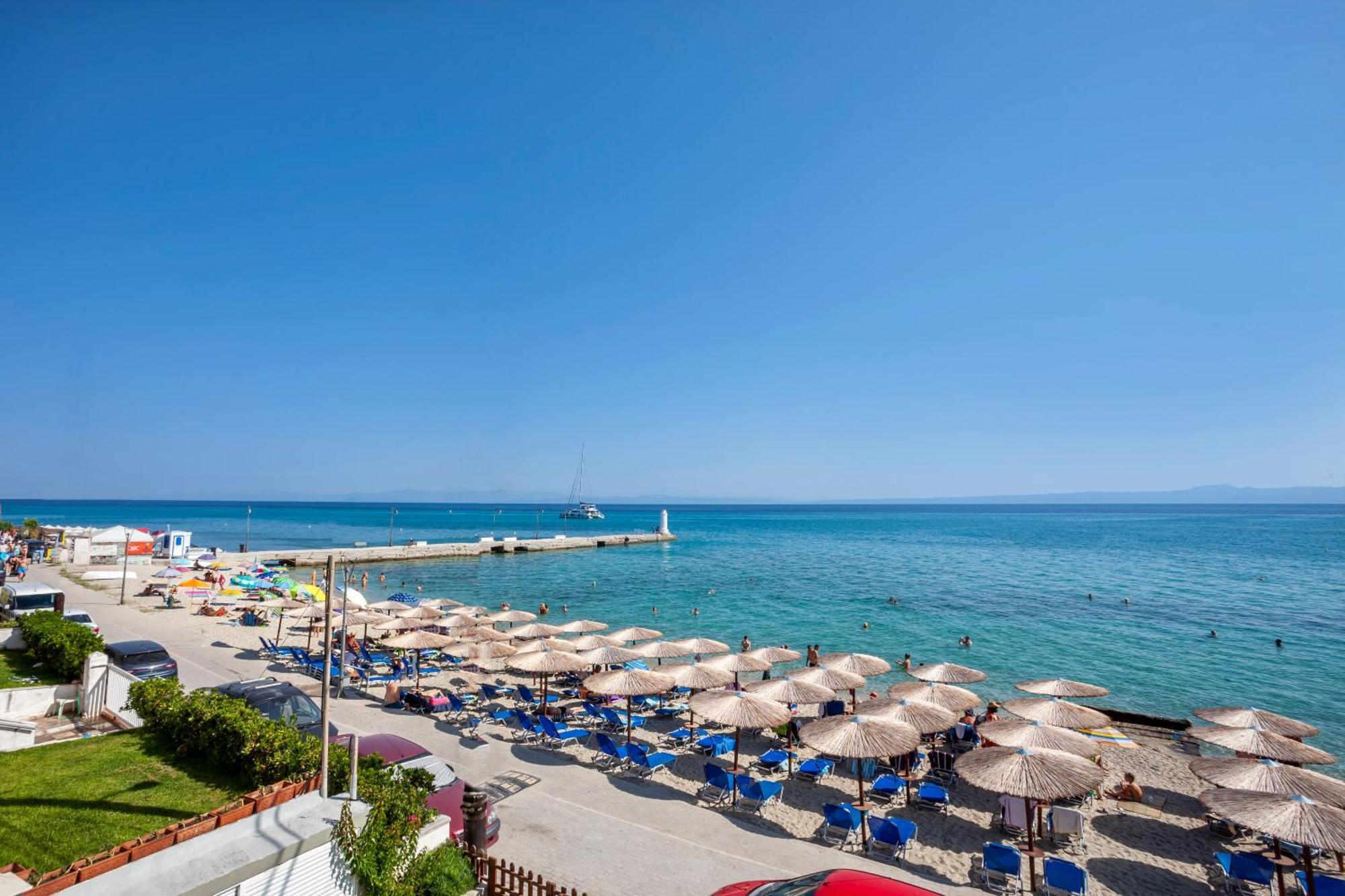 Nautilus Sea View Suite 6 Pefkochori Exterior photo